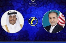 I.R. Iran, Ministry of Foreign Affairs- Iranian Qatari Foreign Ministers hold  phone conversation